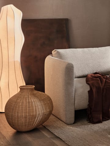 Bola flettet gulvvase - Natural - Ferm Living
