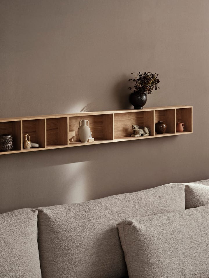 Bon hylle 138x16 cm, Oiled Oak Ferm Living