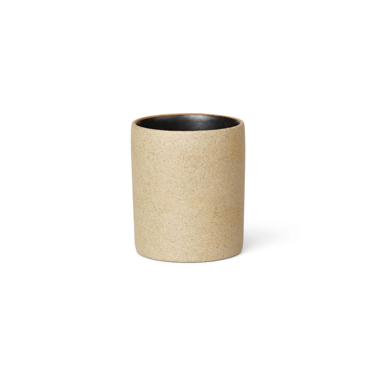 Ferm Living Bon oppbevaringsboks liten Beige-svart | Skandinavisk Design | Bokser & Esker | Beige