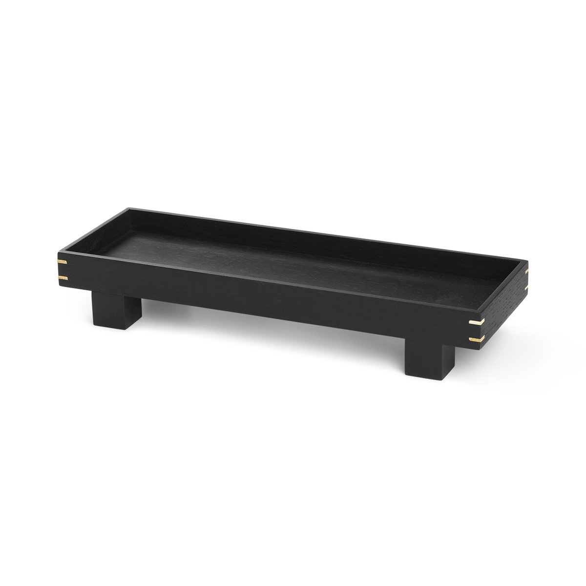 Ferm Living Bon trebrett X small Svartbeiset eik