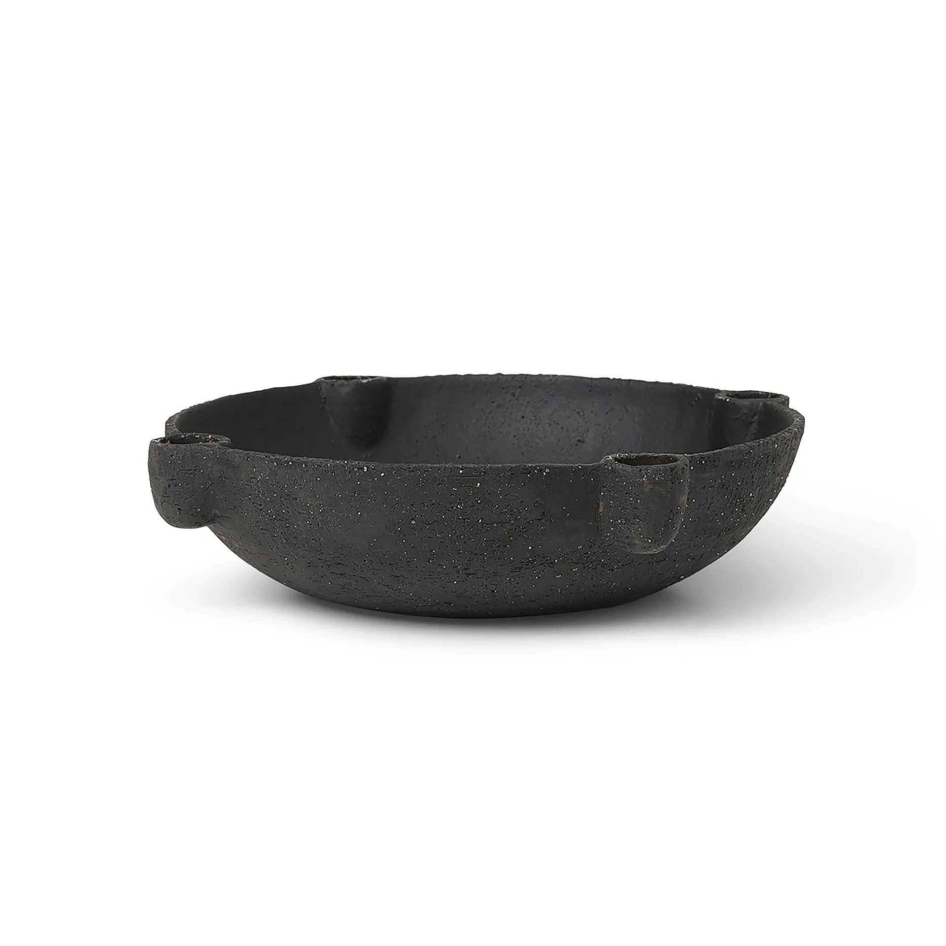 Bowl adventslysestake keramik large Ø27 cm, Mørkegrå Ferm Living