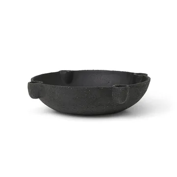 Bowl adventslysestake keramik large Ø27 cm - Mørkegrå - Ferm Living