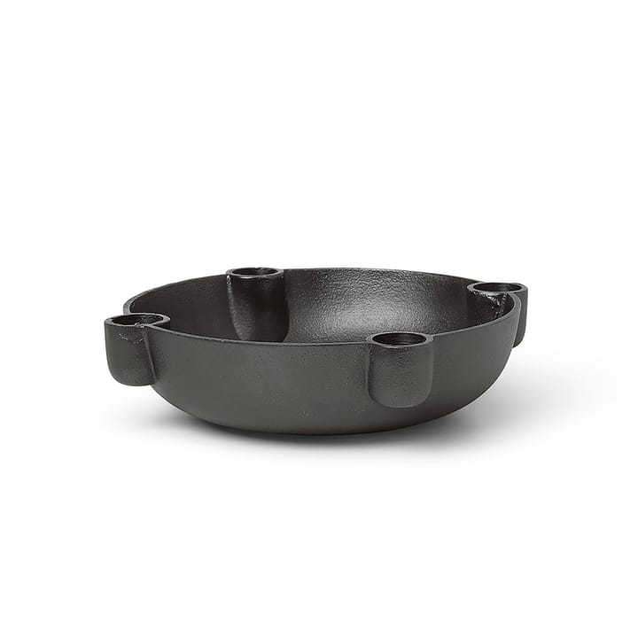 Bowl adventslysestake medium Ø 20 cm - Blackened aluminium - ferm LIVING