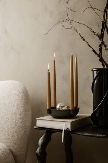 Bowl adventslysestake medium Ø 20 cm - Blackened aluminium - Ferm Living