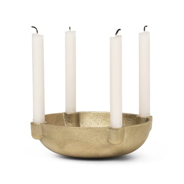 Bowl adventslysestake messing - Brass - Ferm Living