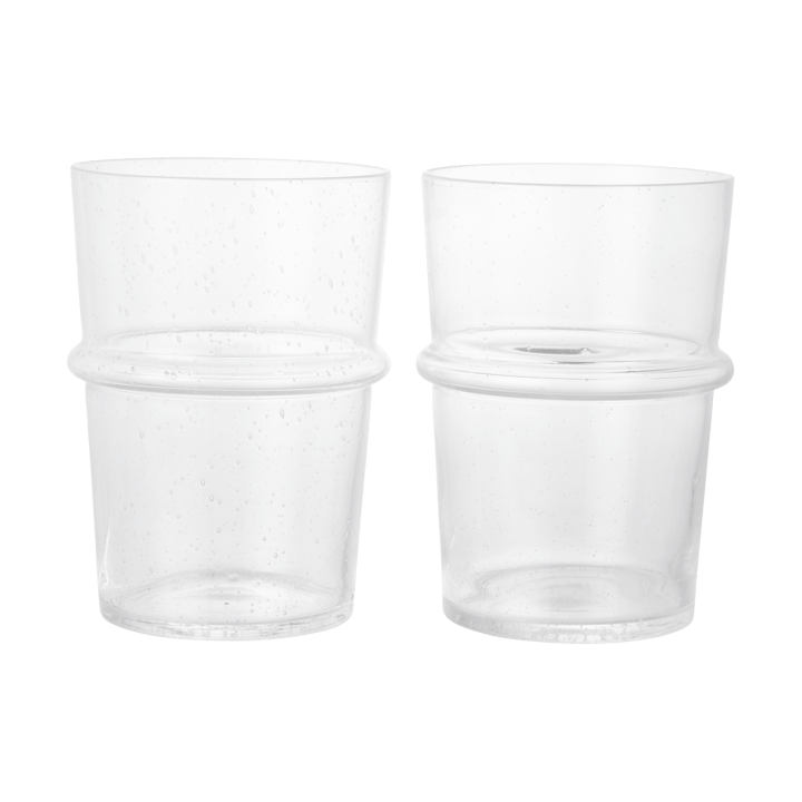 Boya drikkeglass høyt 45 cl 2-pakn. - Klart - Ferm Living