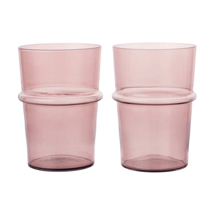 Boya drikkeglass høyt 45 cl 2-pakn. - Mauve - Ferm Living