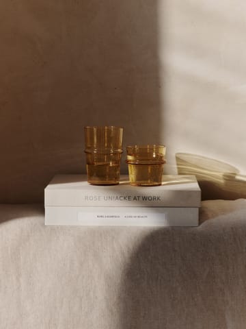 Boya drikkeglass høyt 45 cl 2-pakn. - Yellow - Ferm Living