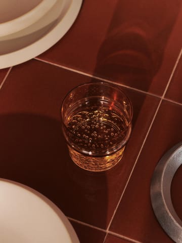 Boya drikkeglass lavt 30 cl 2-pakn. - Yellow - Ferm Living
