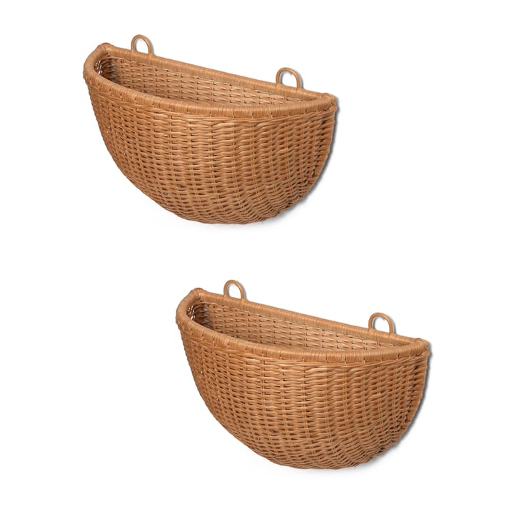 Braided veggkurver 2-pakning, Natural Ferm Living