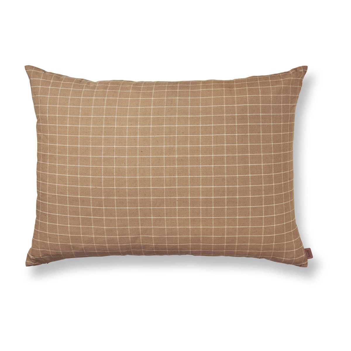 Bilde av ferm LIVING Brown pute 60 x 80 cm Check