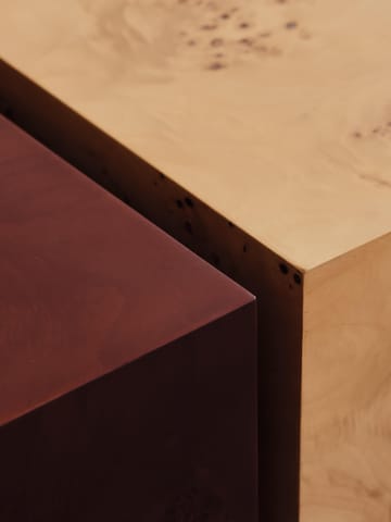 Burl storage salongbord 70x70 cm - Natural - Ferm Living