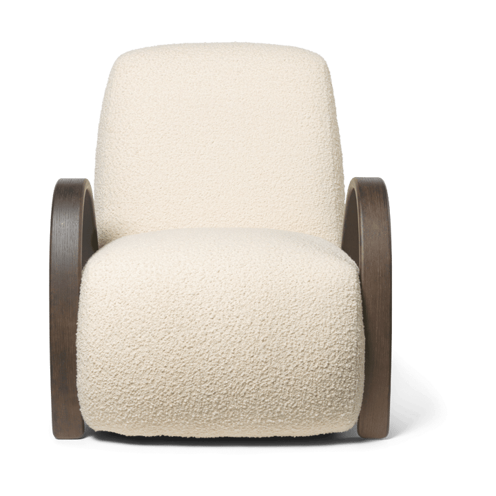 Buur lounge chair Nordic Bouclé - Offwhite - ferm LIVING