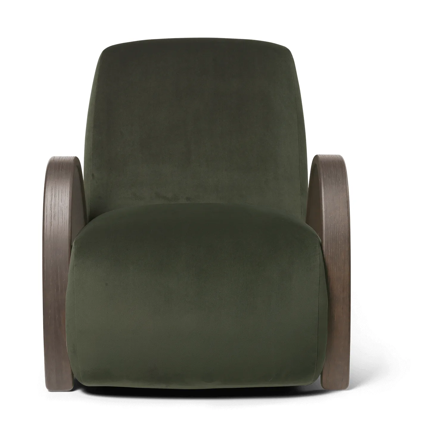 Buur lounge chair Rich Velvet, Pine Ferm Living