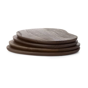 Cairn butter boards brett 4 deler - Dark Brown - Ferm Living