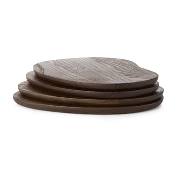 Cairn butter boards brett 4-deler - Dark Brown - ferm LIVING