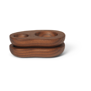 Cairn eggeglass 2-pakning - Dark brown - Ferm Living