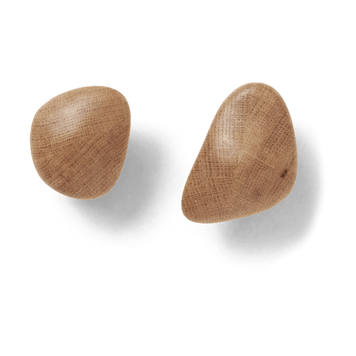 Cairn knagg 2 deler - Oak - Ferm Living