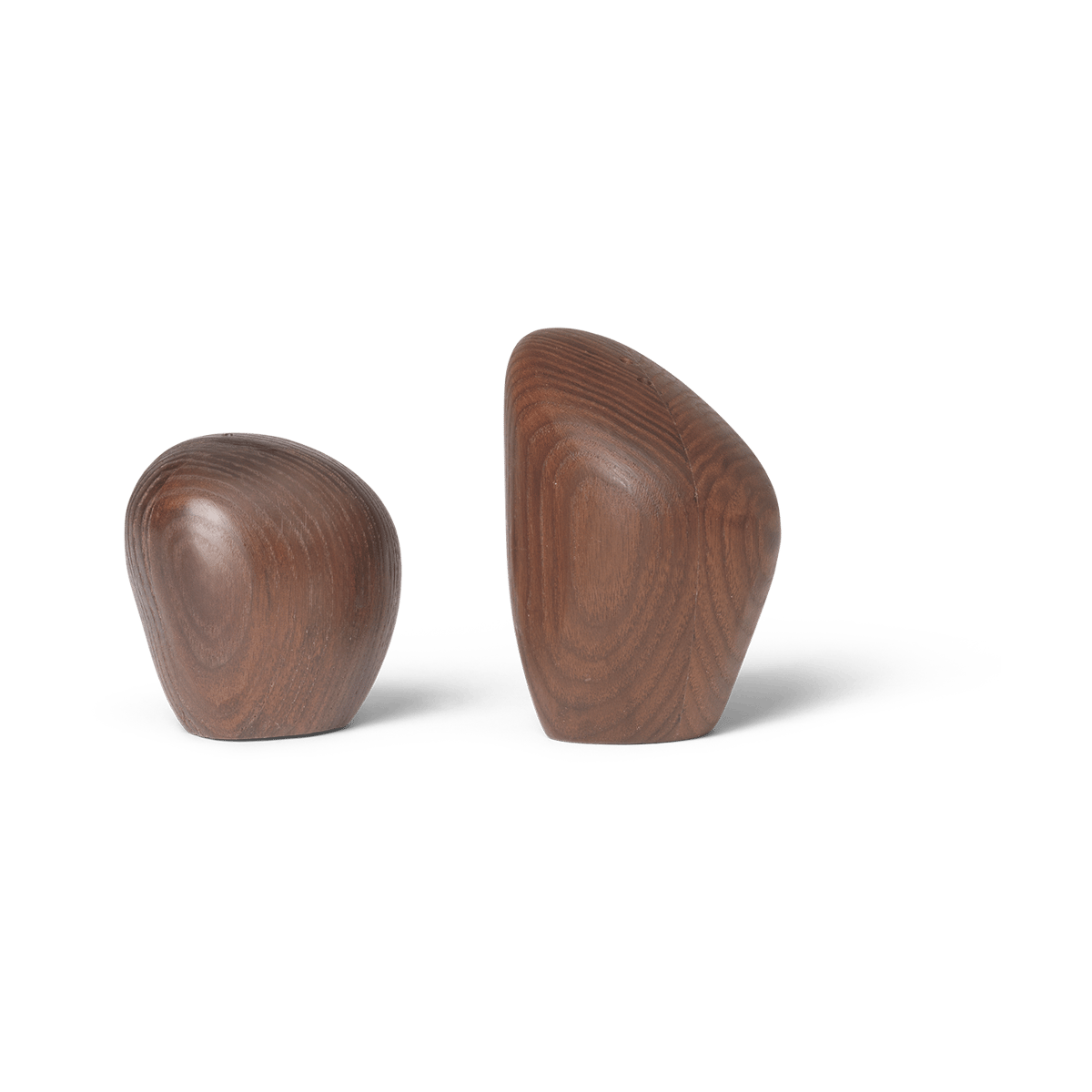 Ferm Living Cairn salt- og pepperkar Dark brown