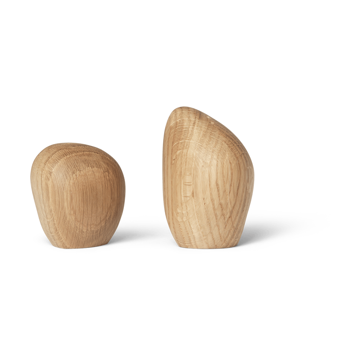 Ferm Living Cairn salt- og pepperkar Oak