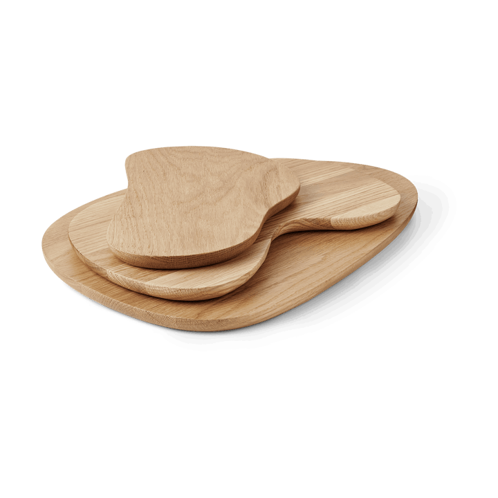 Cairn skjærefjøl 3 deler - Oak - Ferm Living