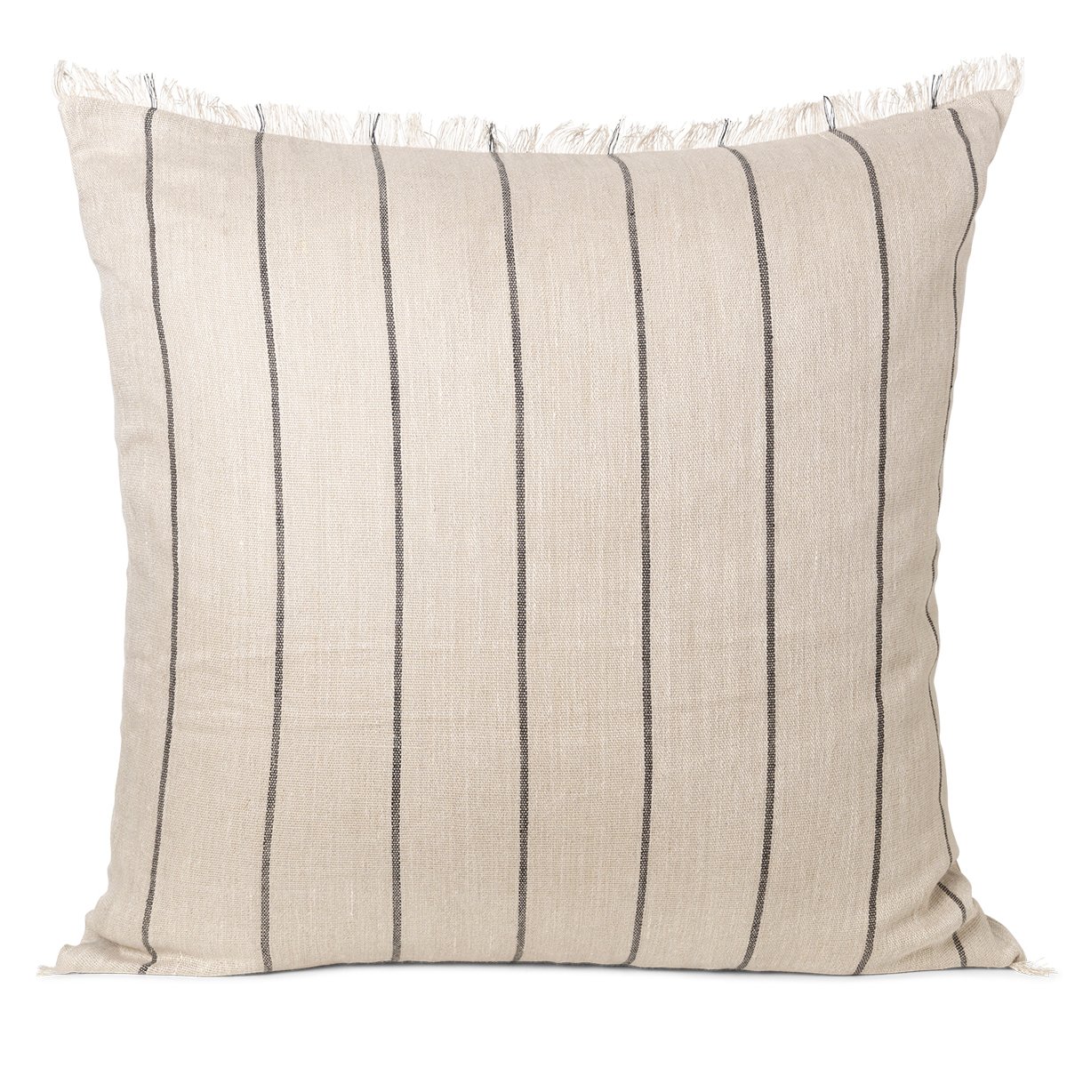 Bilde av Ferm Living Calm pute camel-black 78x78 cm