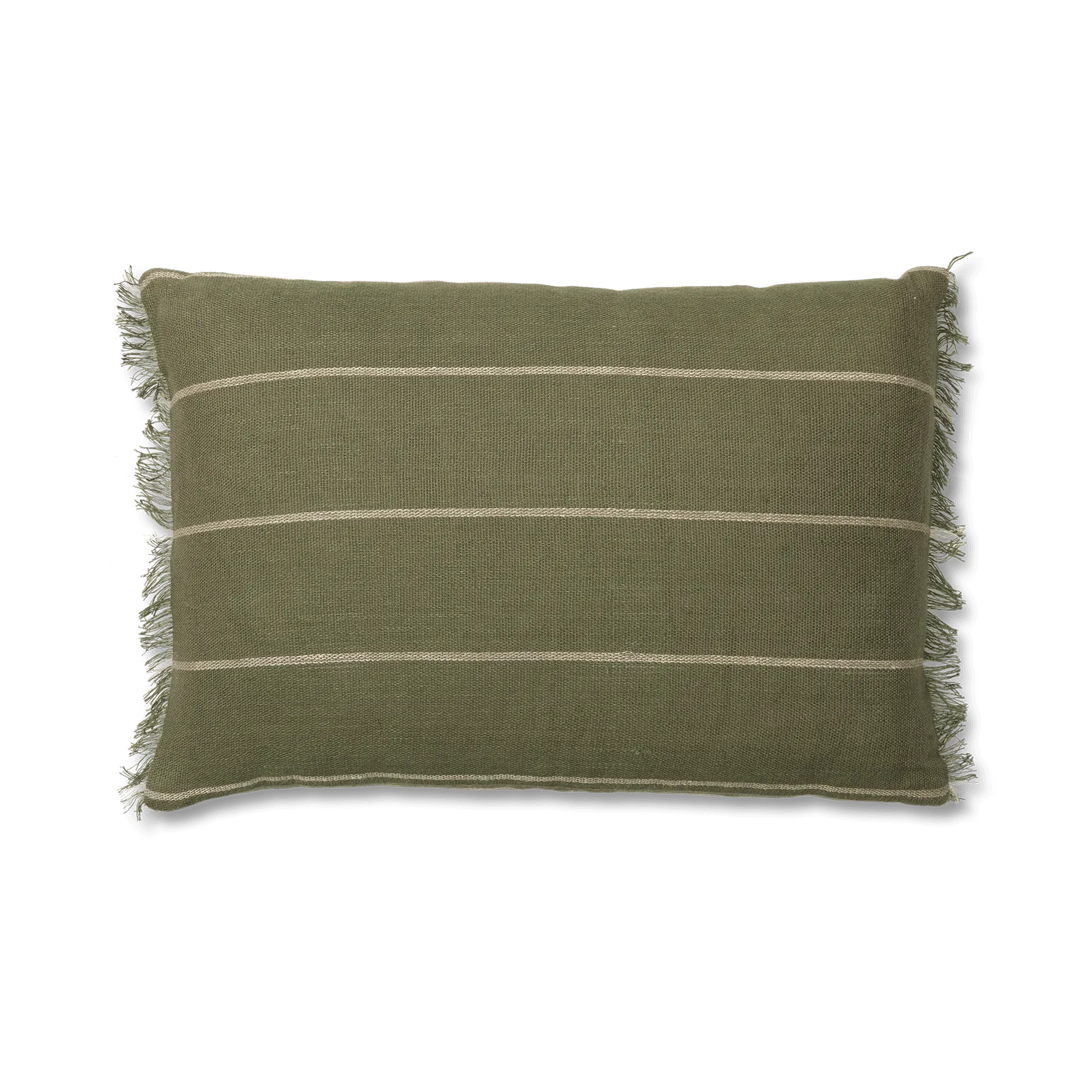 Calm putetrekk 40 x 60 cm, Olive-Off-white Ferm Living