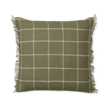 Calm putetrekk 50 x 50 cm - Olive-Off-white - Ferm Living