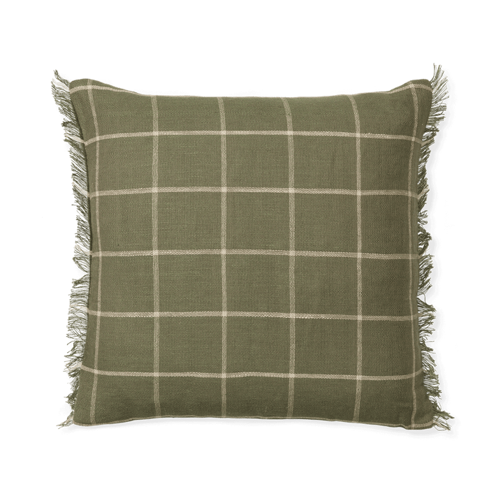 Calm putetrekk 50 x 50 cm, Olive-Off-white Ferm Living