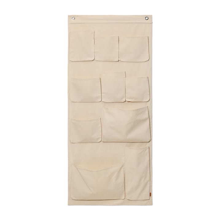 Canvas wall pockets veggoppbevaring - 70 x 160 cm - ferm LIVING