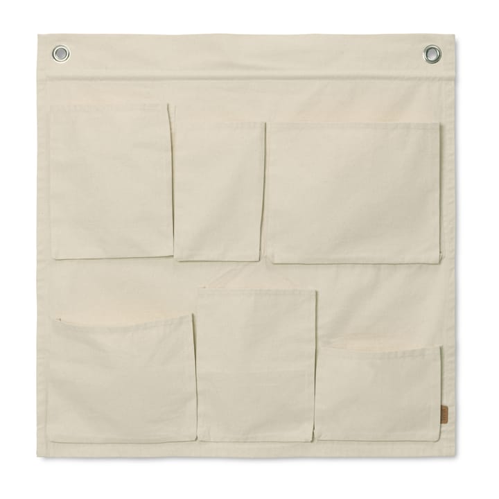 Canvas wall pockets veggoppbevaring - 70 x 70 cm - ferm LIVING