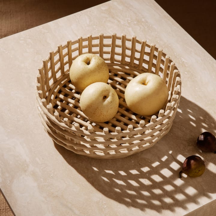 Ceramic fflettet skål, Cashmere Ferm Living