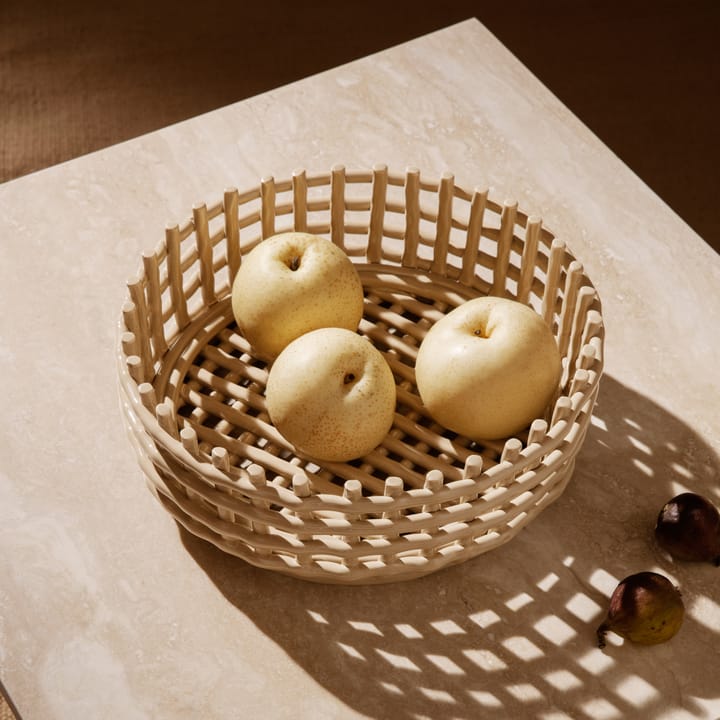 Ceramic fflettet skål, Cashmere Ferm Living