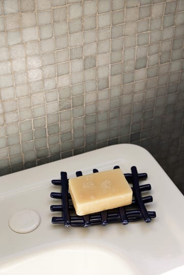 Ceramic såpefat 10 x 14,5 cm - Blue - Ferm Living