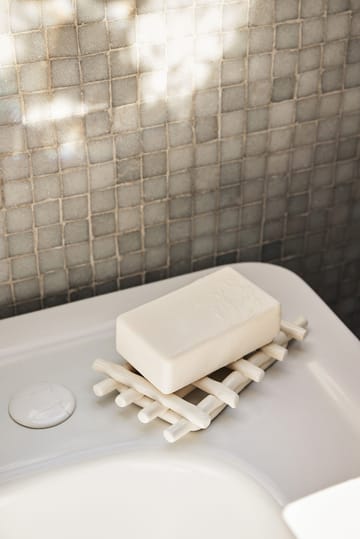 Ceramic såpefat 10 x 14,5 cm - Offwhite - Ferm Living