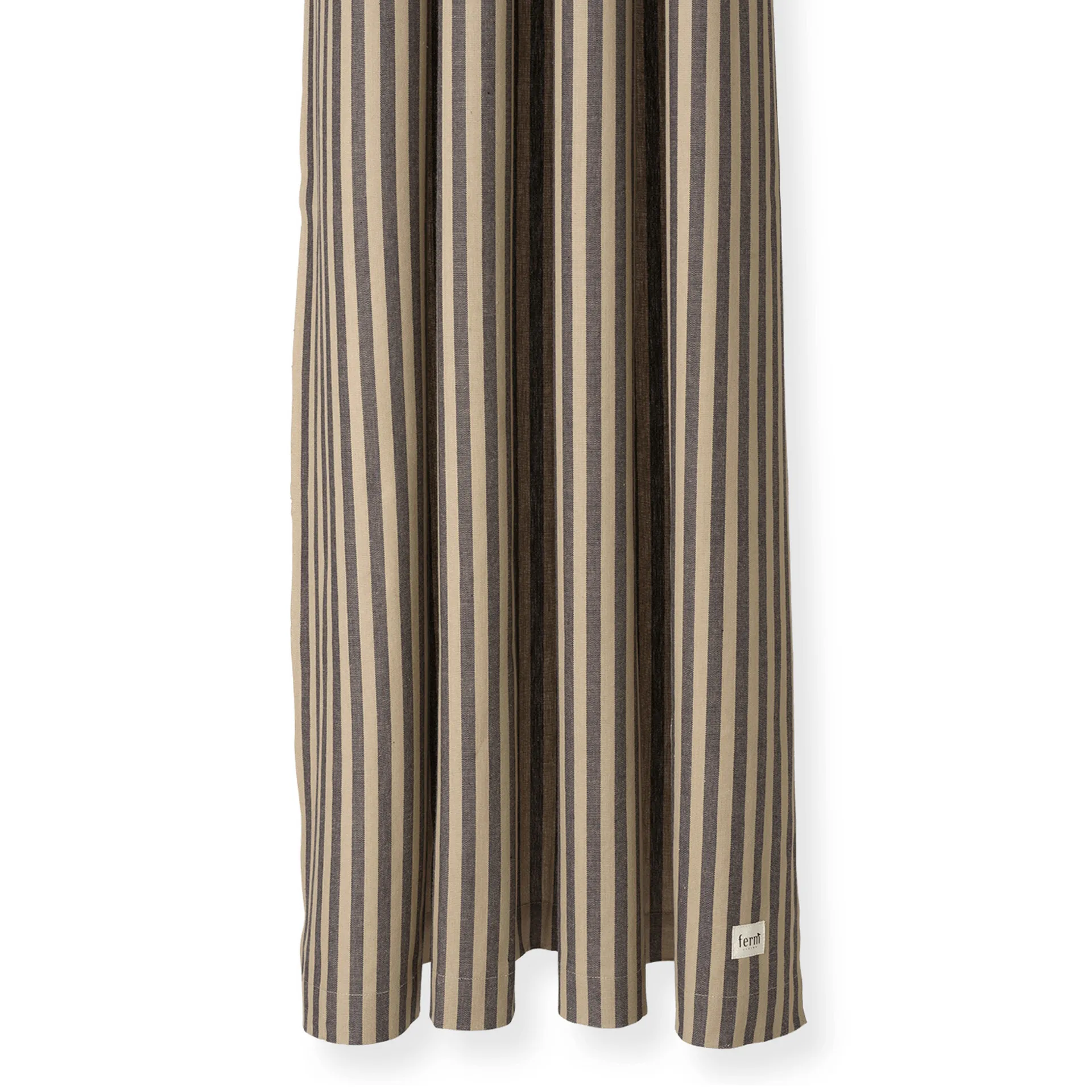 Chambray dusjforheng, Sand-black Ferm Living