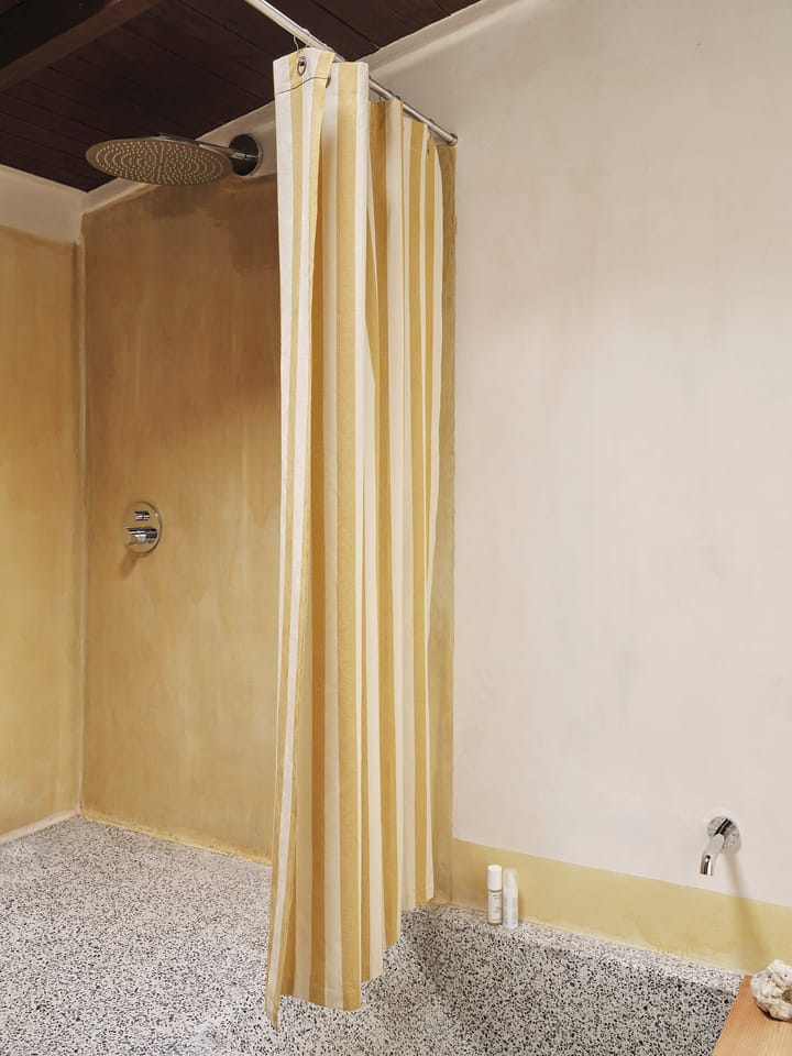 Chambray dusjforheng, Warm yellow-parchment Ferm Living