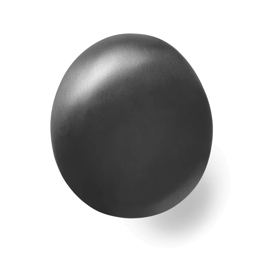 Chanterelle knagg, Black brass Ferm Living