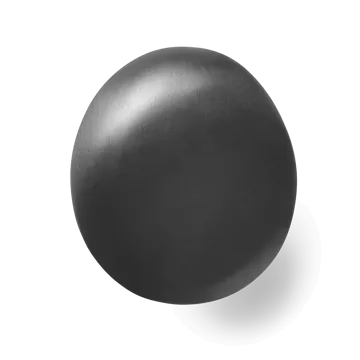 Chanterelle knagg - Black brass - Ferm Living