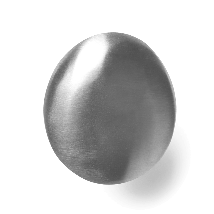 Chanterelle knagg - Brushed stainless steel - Ferm Living