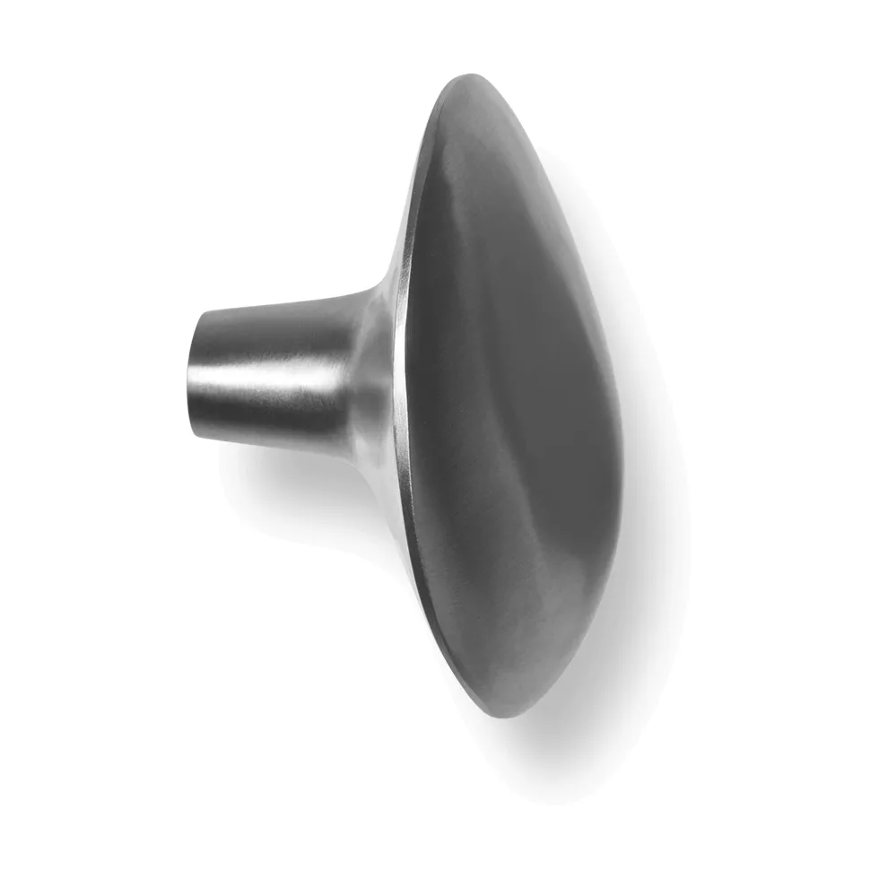 Chanterelle knagg, Brushed stainless steel Ferm Living