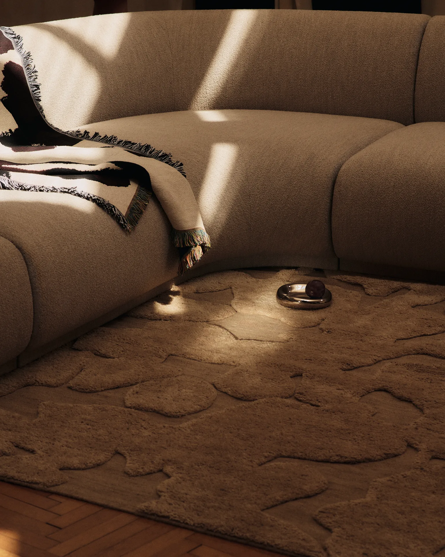 Cilla teppe, Tan, 140x200 cm Ferm Living