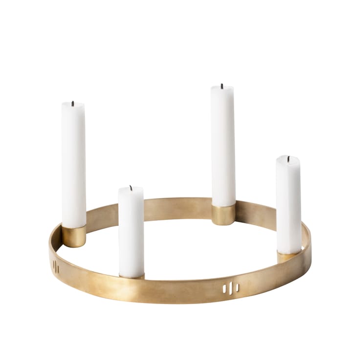 Circle messing lysestake - liten - Ferm Living