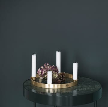 Circle messing lysestake - liten - Ferm Living
