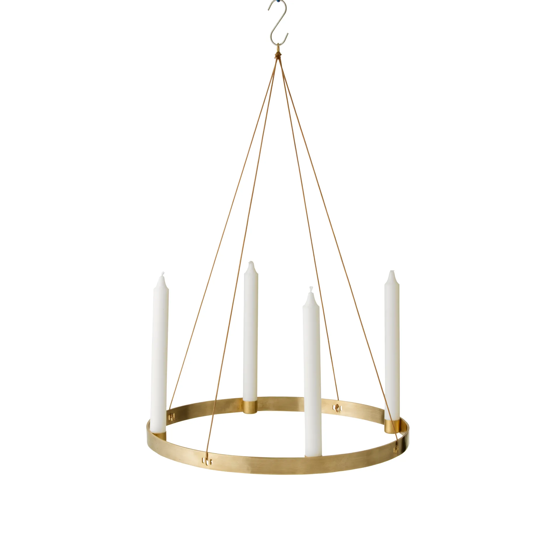 Circle messing lysestake, stor Ferm Living