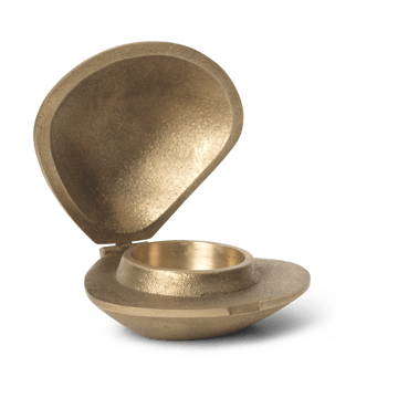 Clam lyslykt - Brass - Ferm Living