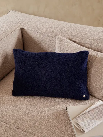 Clean pute bouclé 40 x 60 cm - Deep Blue - Ferm Living