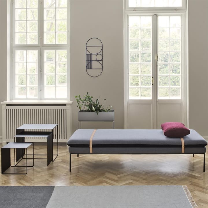 Cluster bord 3-pakn., Svart Ferm Living