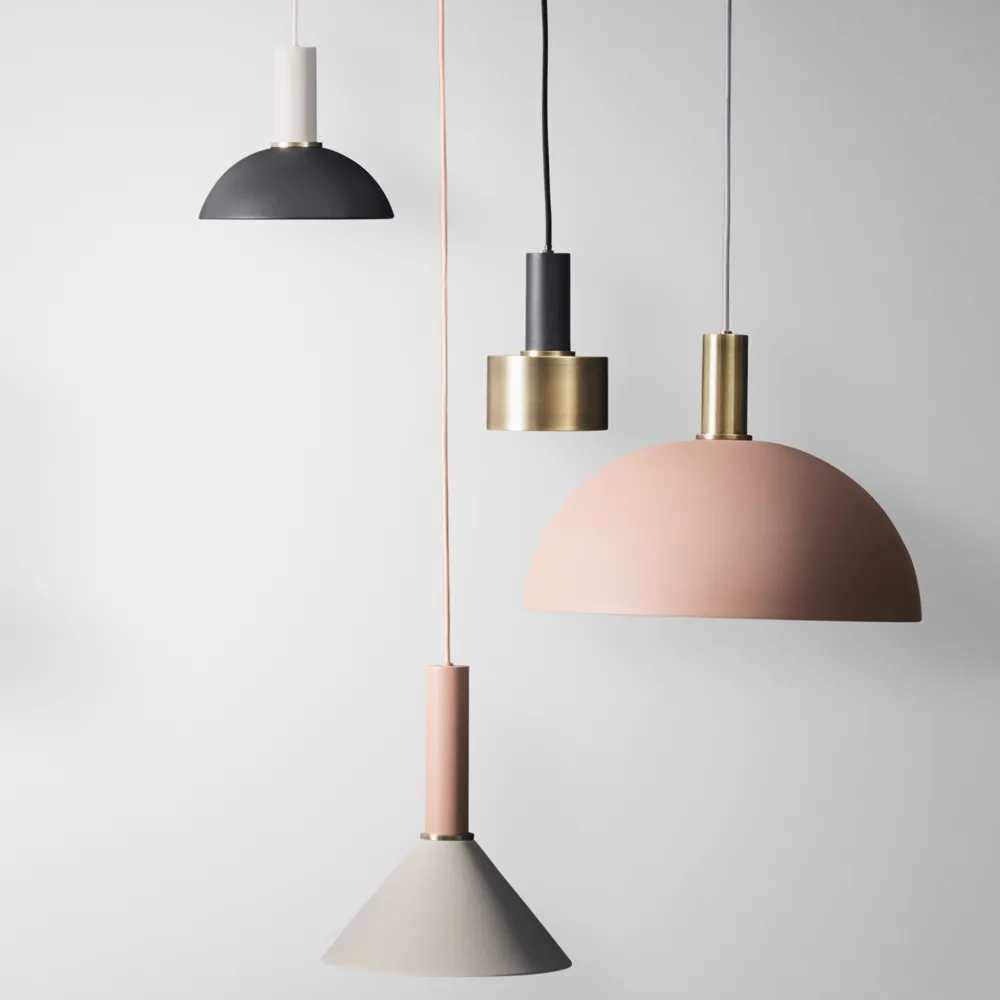 Collect lampeskjerm, Black, cone Ferm Living