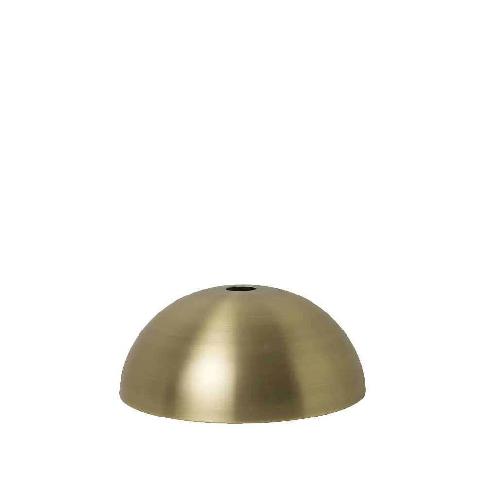 Collect lampeskjerm, Brass, dome Ferm Living
